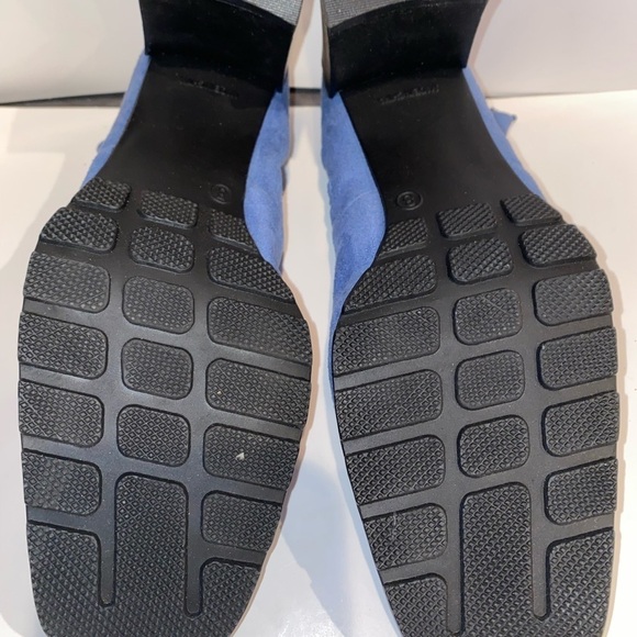 Markon Echona Suede Heeled Ankle Booties Women 8M Slip Resistant Slip On - Picture 9 of 14